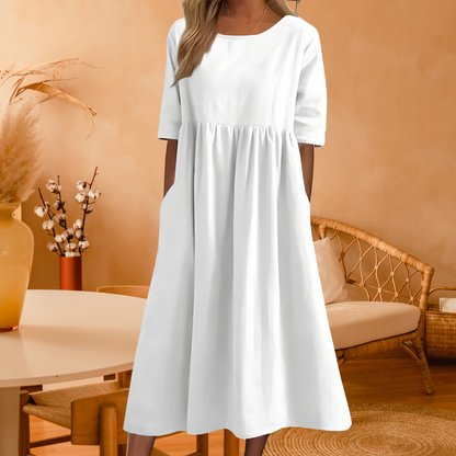 Vestido maxi ligero de playa