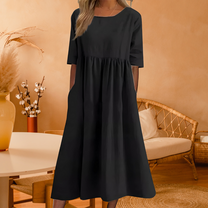 Vestido maxi ligero de playa