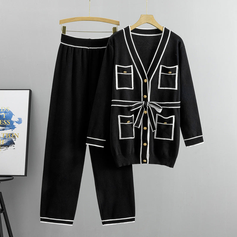 Chaquetón y Pantalón Elegante Mujer - Vestiria