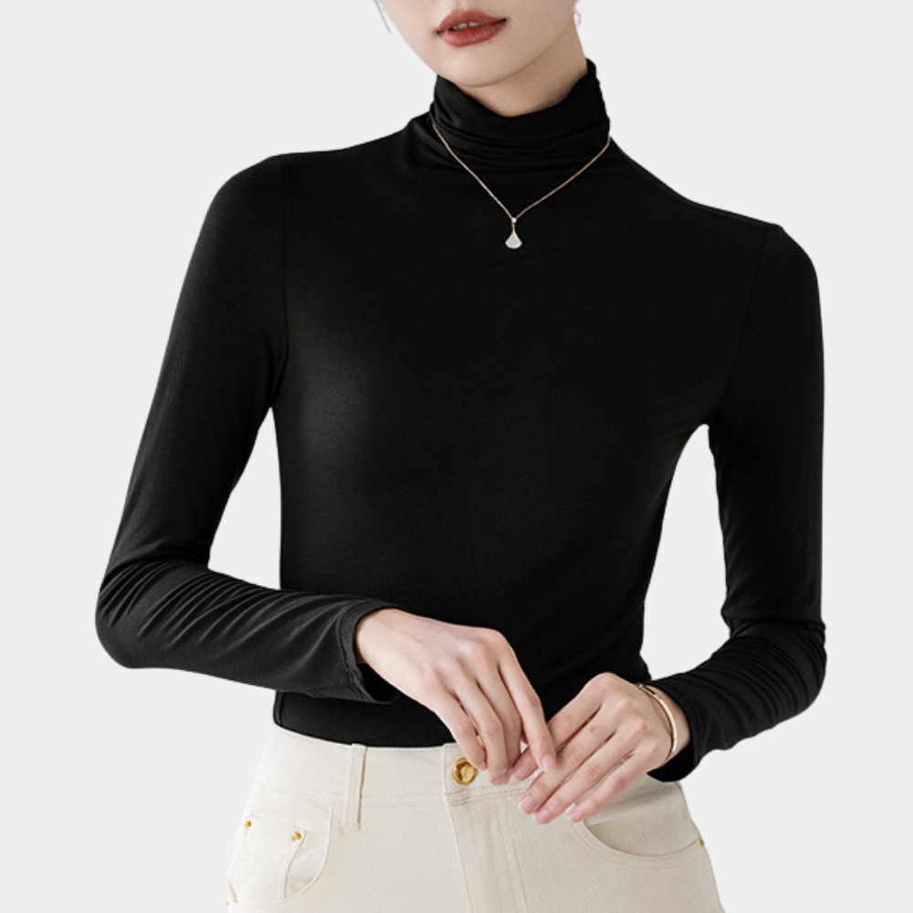 Sudadera Mujer Cuello Alto Mangas Largas - Vestiria