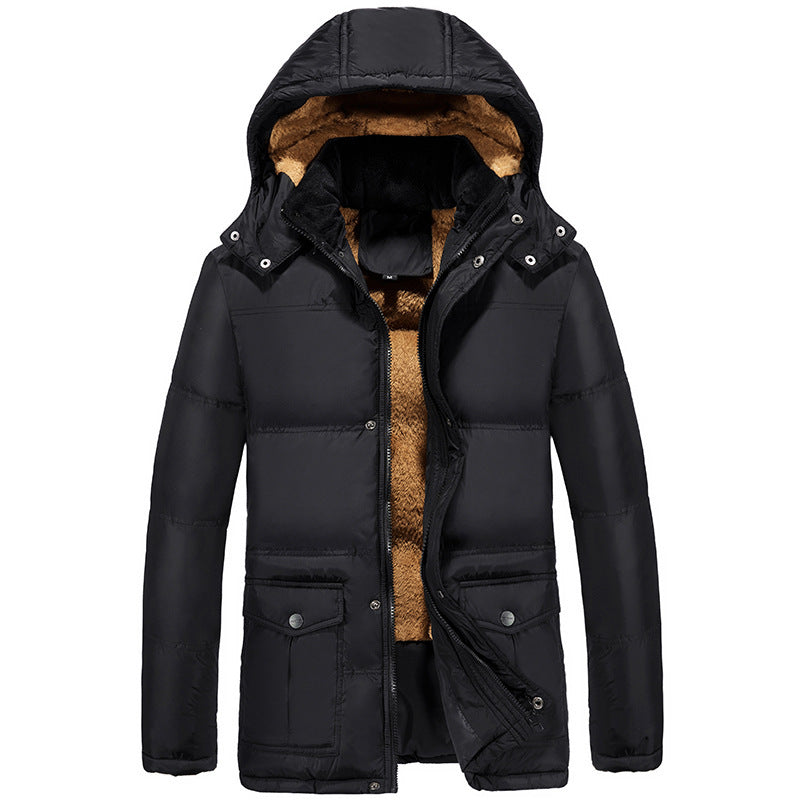 Abrigo Invierno Reversible Acolchado Hombre