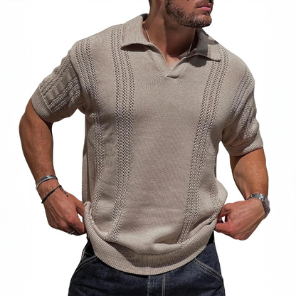Camisa Polo Clásica Tejida - Vestiria