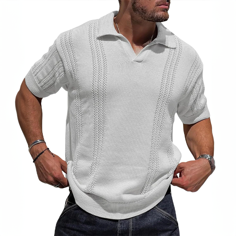 Camisa Polo Clásica Tejida