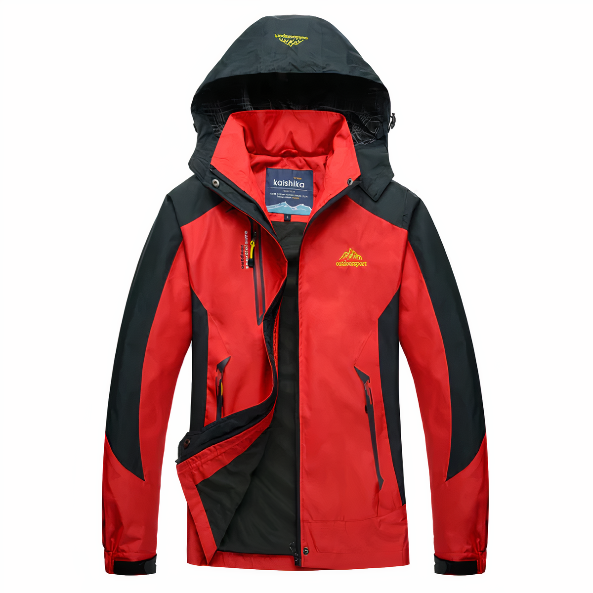 Chaquetón Impermeable con Capucha Mujer