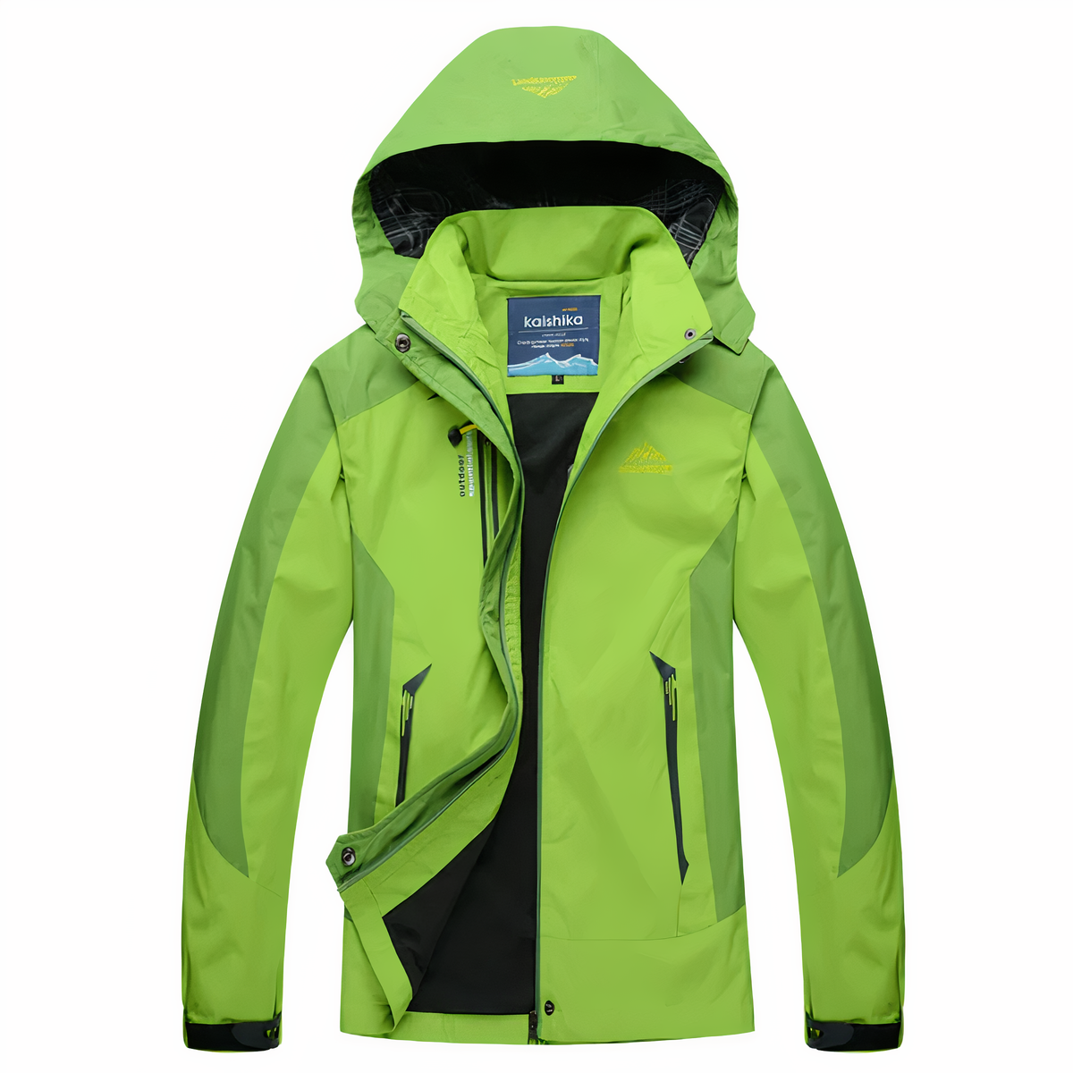 Chaquetón Impermeable con Capucha Mujer