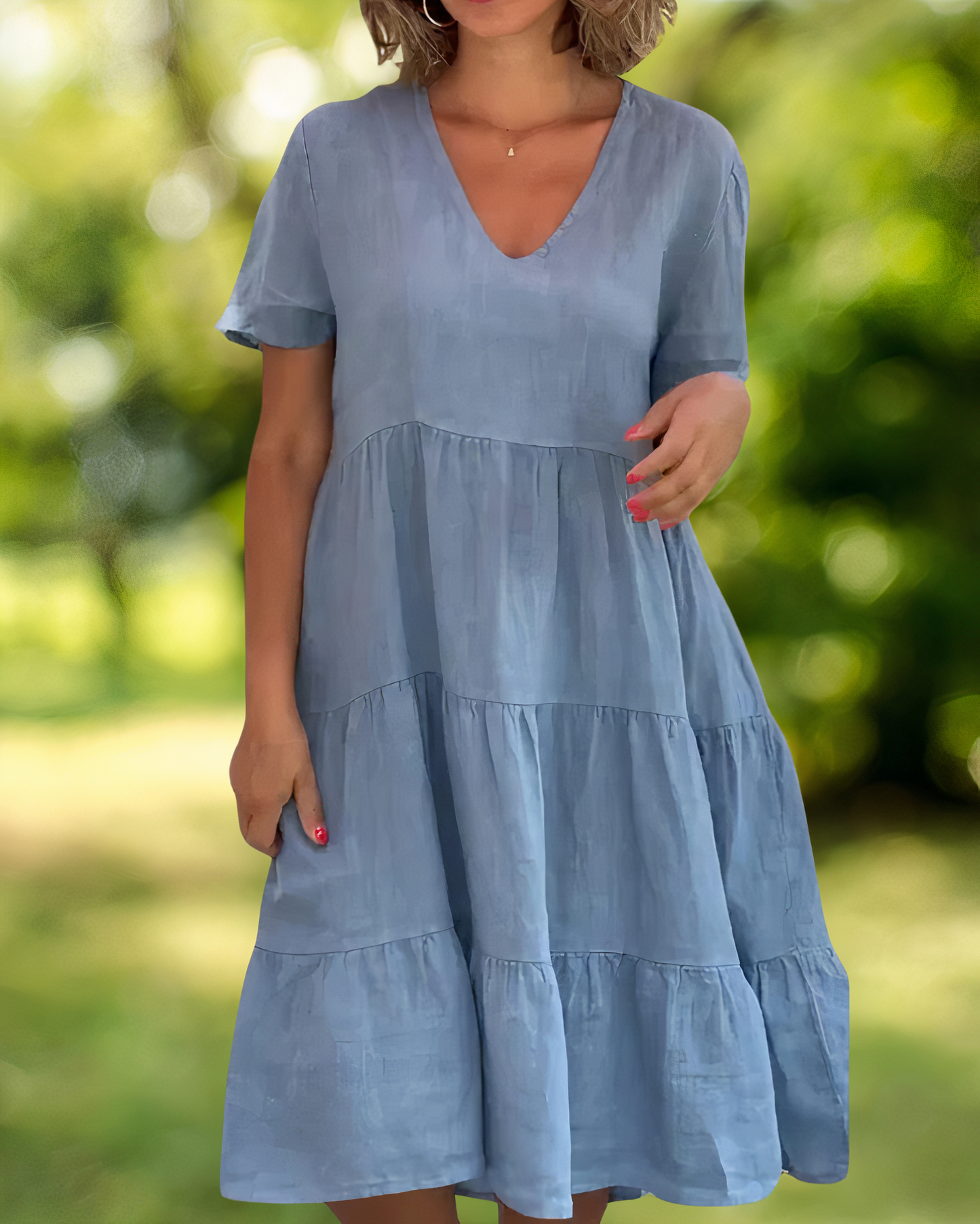 Vestido Verano Ligero Natural - Vestiria