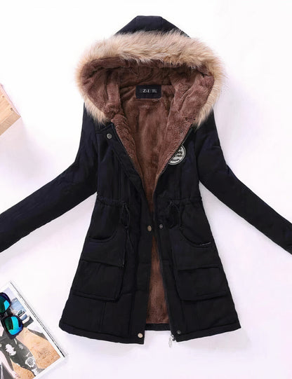 Chaqueta Mujer Forro Polar Suave Cálido
