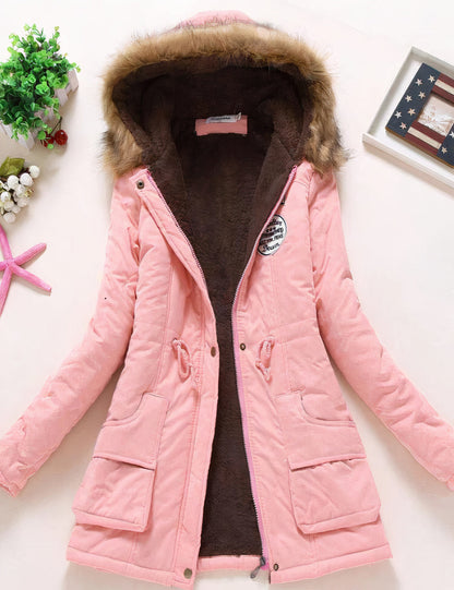 Chaqueta Mujer Forro Polar Suave Cálido