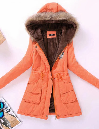 Chaqueta Mujer Forro Polar Suave Cálido