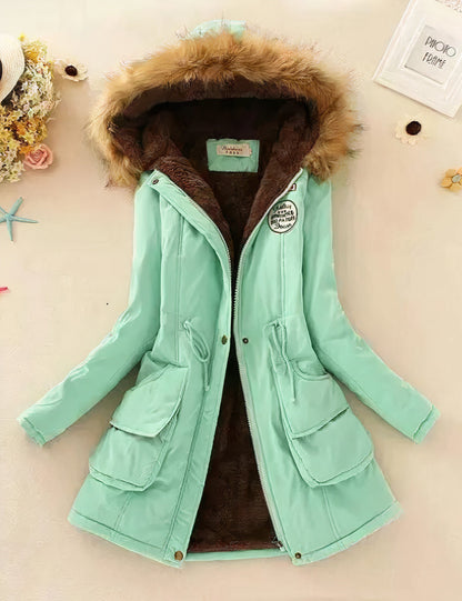 Chaqueta Mujer Forro Polar Suave Cálido - Vestiria