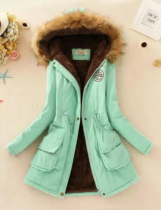 Chaqueta Mujer Forro Polar Suave Cálido - Vestiria
