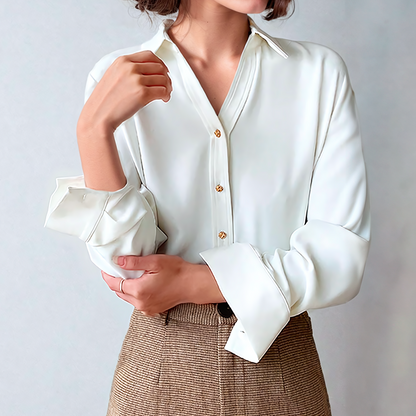 Blusa Femenina con Estampado Floral - Vestiria