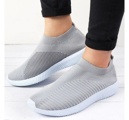 Sandalias Planas Elegantes Sin Cordones