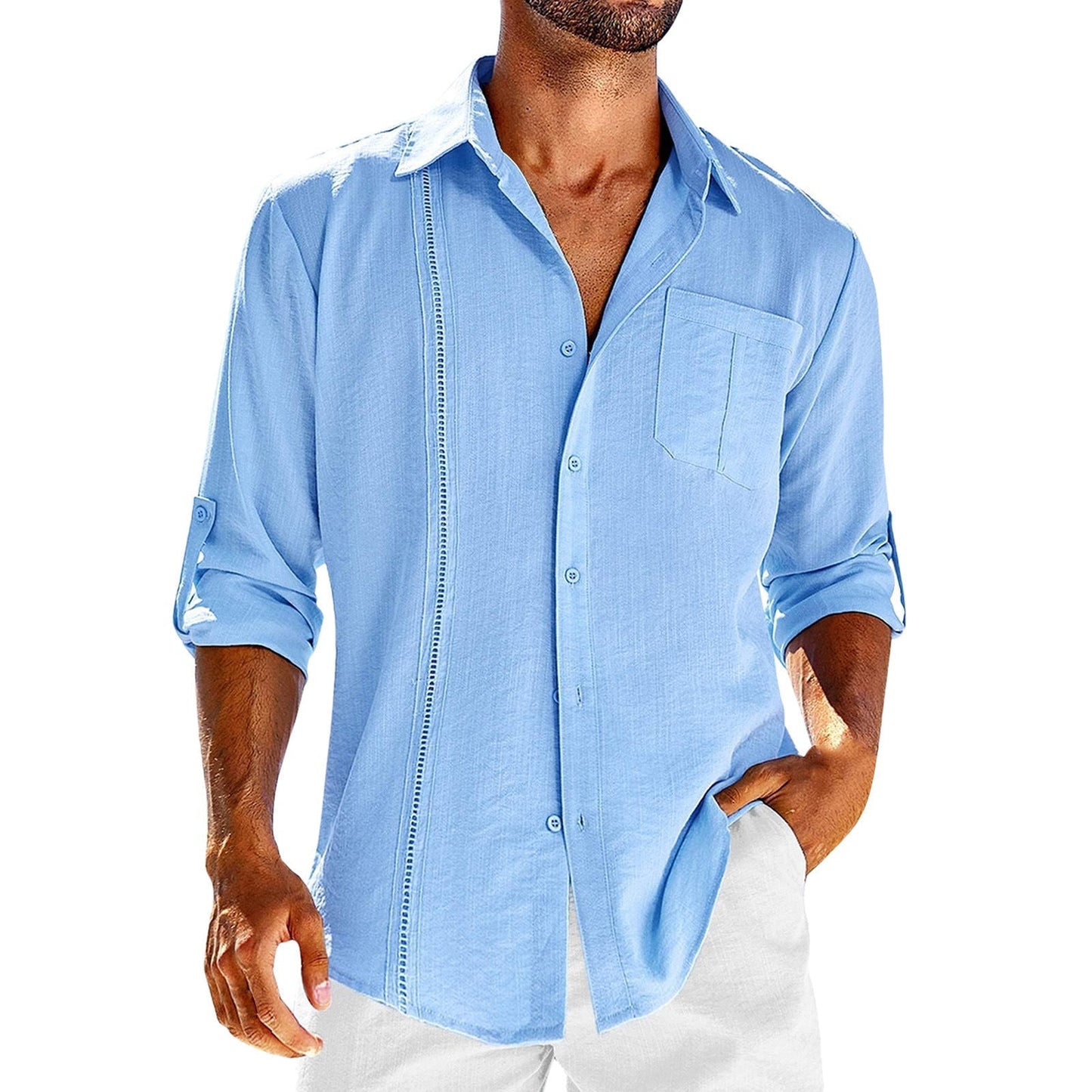 Camisa Polo Clásica con Bolsillo