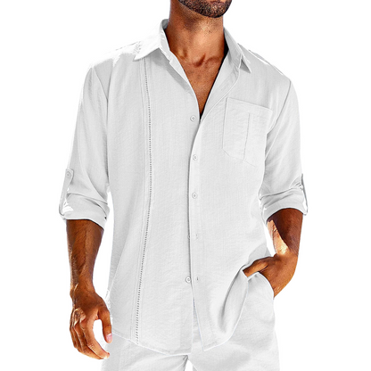 Camisa Polo Clásica con Bolsillo