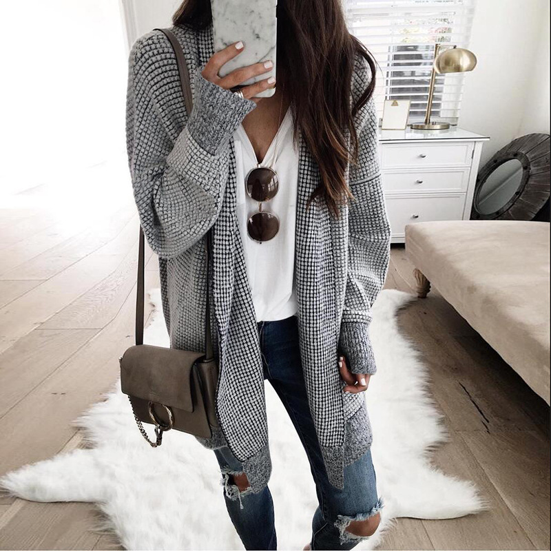 Chaqueta Cuadros Mujer Estilo Rural - Vestiria