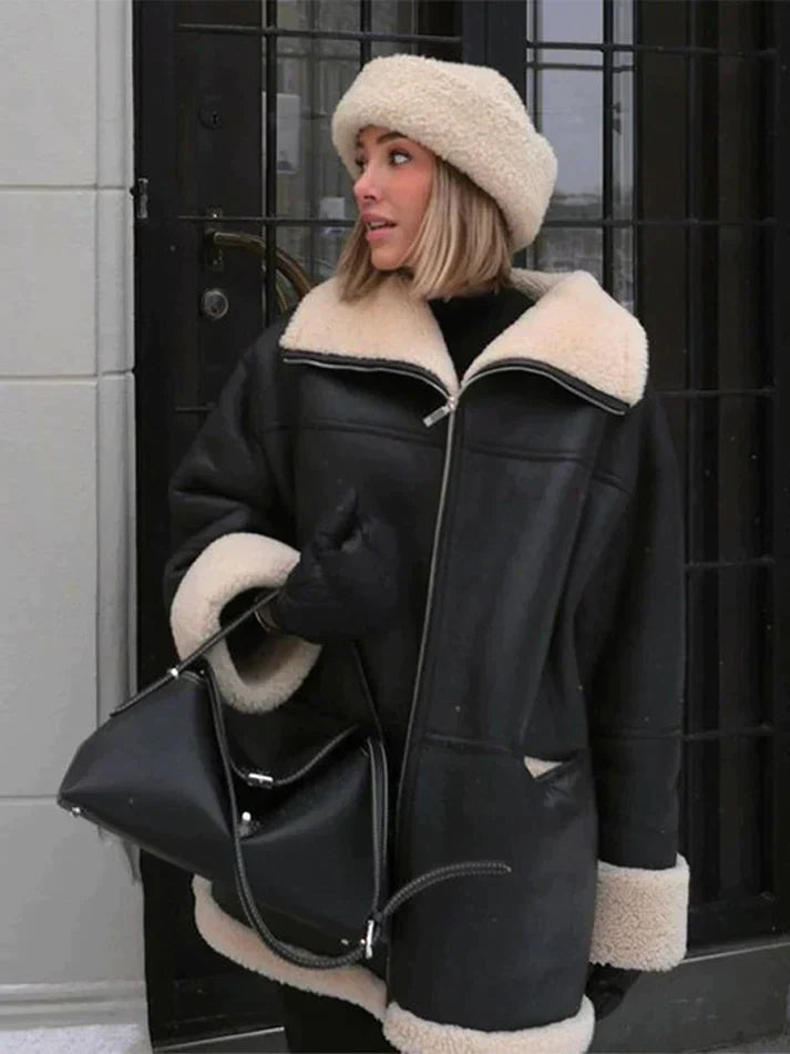 Chaqueta de abrigo cálido invernal mujer - Vestiria