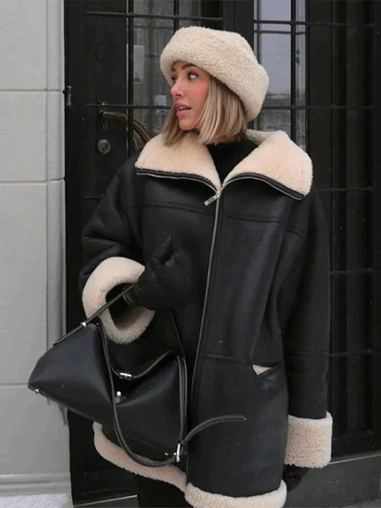Chaqueta de abrigo cálido invernal mujer - Vestiria