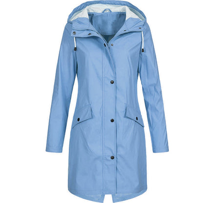 Chaqueta mujer impermeable ligera y elegante