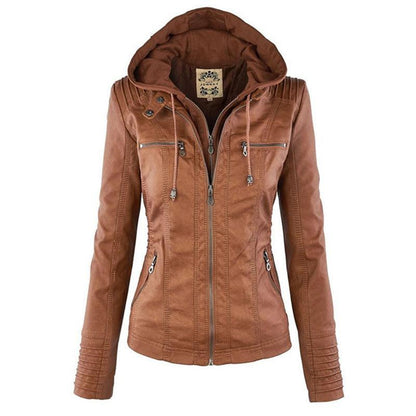 Chaqueta mujer deportiva con capucha y cremallera - Vestiria