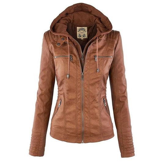 Chaqueta mujer deportiva con capucha y cremallera - Vestiria