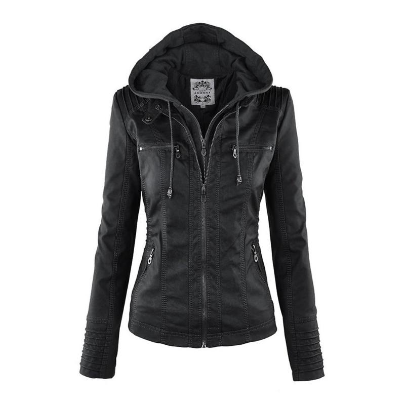 Chaqueta mujer deportiva con capucha y cremallera