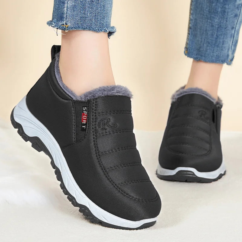 Botas Mujer Invierno Forro Polar Cálido