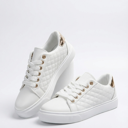 Zapatillas Mujer Acolchadas Cómodas con Cintas - Clara Moda