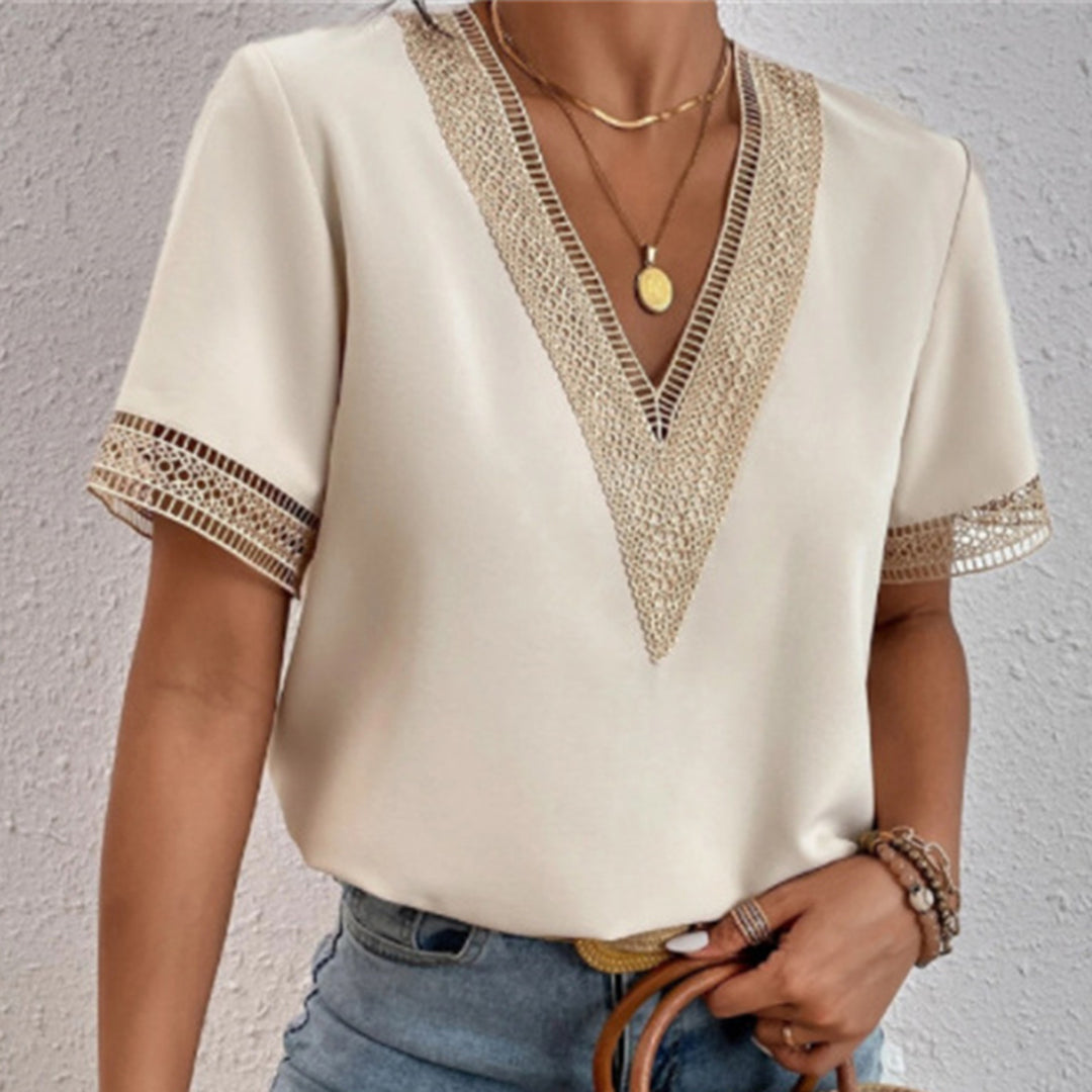Camiseta Mujer Estilo Chic