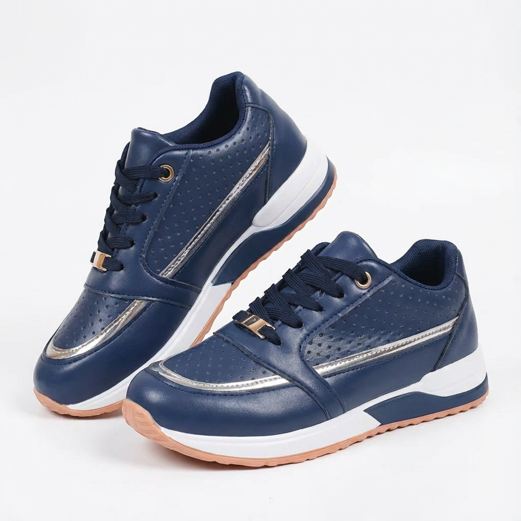 Zapatillas Mujer Plataforma Cómodas con Cordones