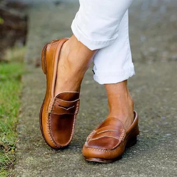 Zapatos Cuero Mujer Elegantes - Vestiria