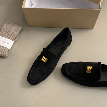Zapatos de ante ligeros estilo clásico