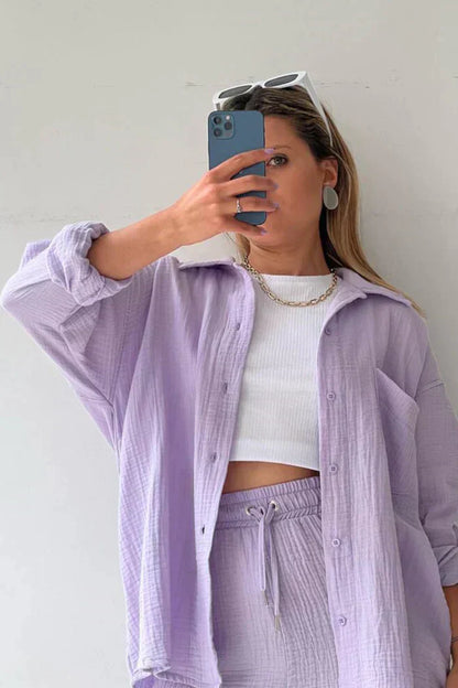 Pantalones y Top Mujer Conjunto Deportivo Famosa