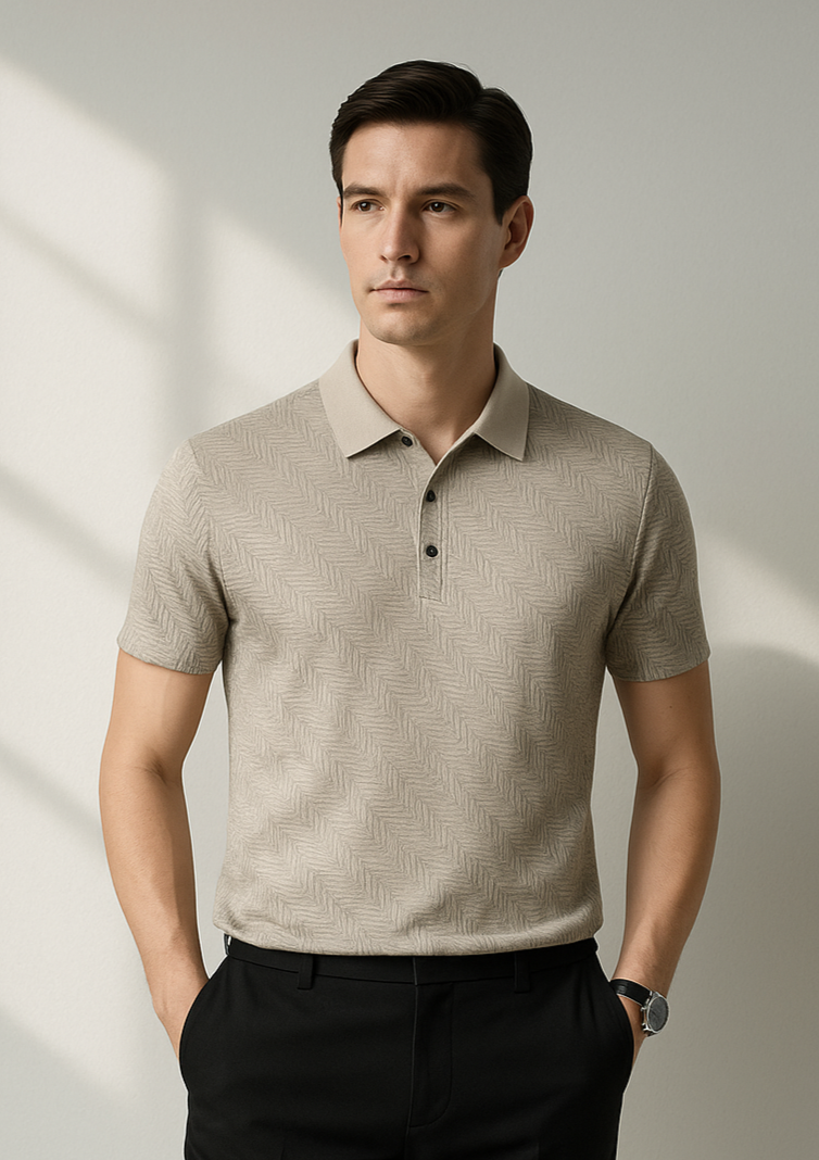 Polo Hombre Clásico Diseño Minimalista - Vestiria