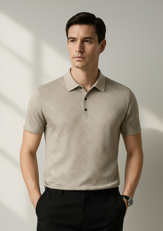 Polo Hombre Clásico Diseño Minimalista - Vestiria