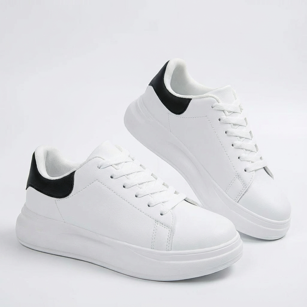 Zapatillas de Mujer con Plataforma y Cordones Elegantes