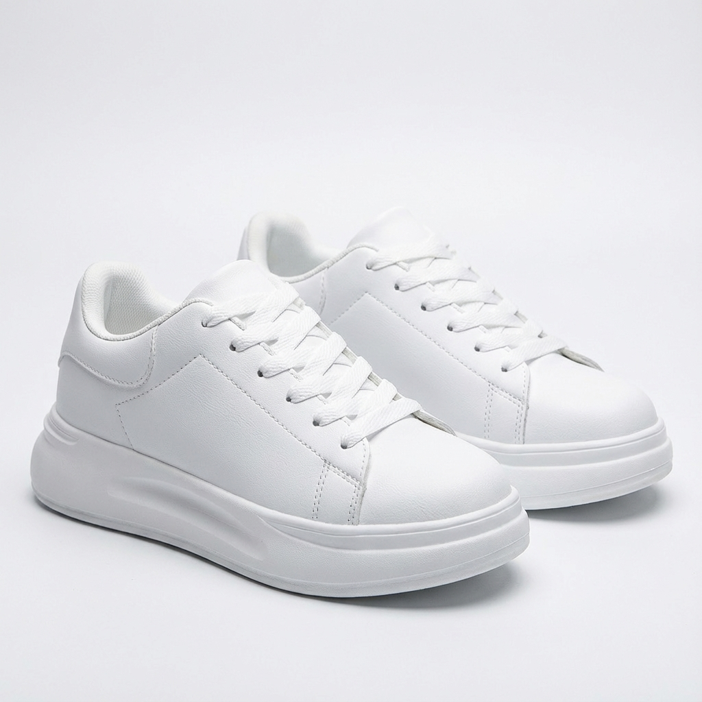 Zapatillas de Mujer con Plataforma y Cordones Elegantes - Clara Moda