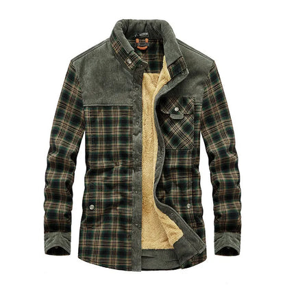 Chaqueta Deportiva Cuadros Invierno