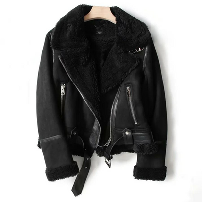 Chaquetón Piel Forro Polar Abrigado