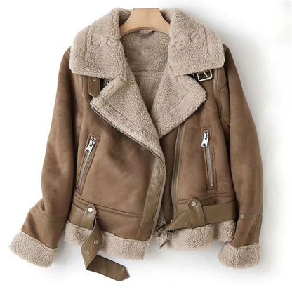 Chaquetón Piel Forro Polar Abrigado