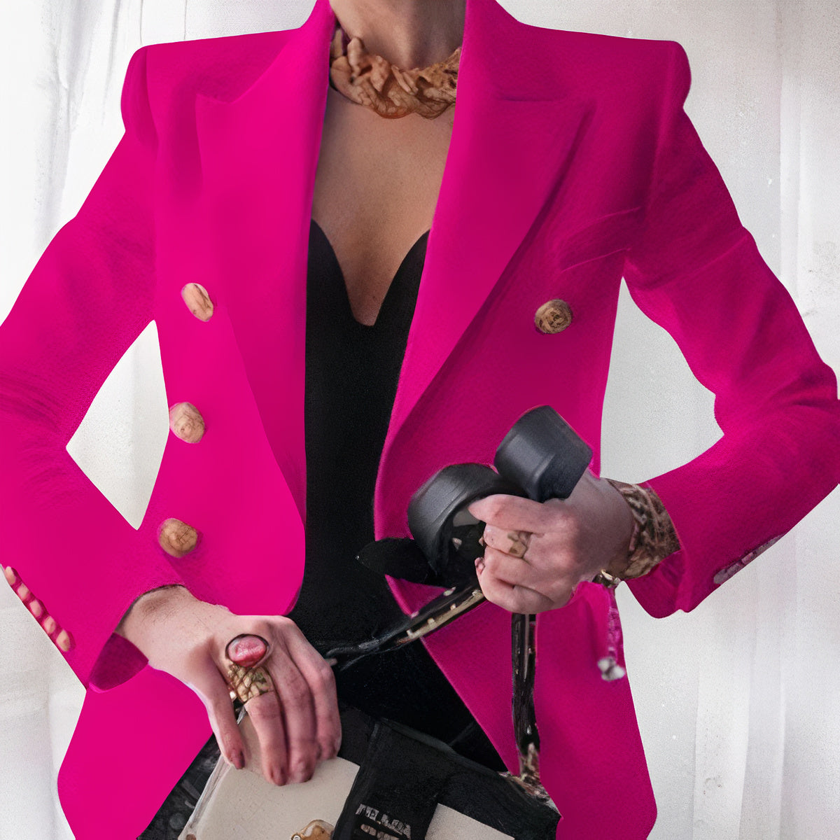 Chaqueta Mujer Elegante Oficina