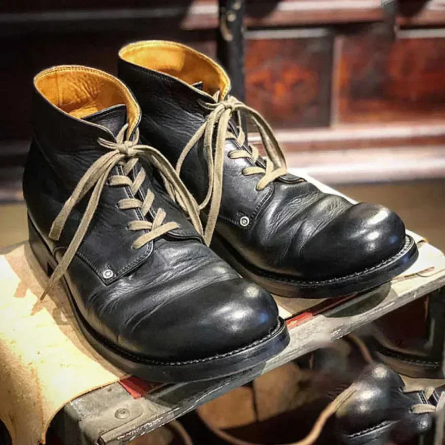 Botas de Piel Hombre Clásicas Elegantes - Vestiria