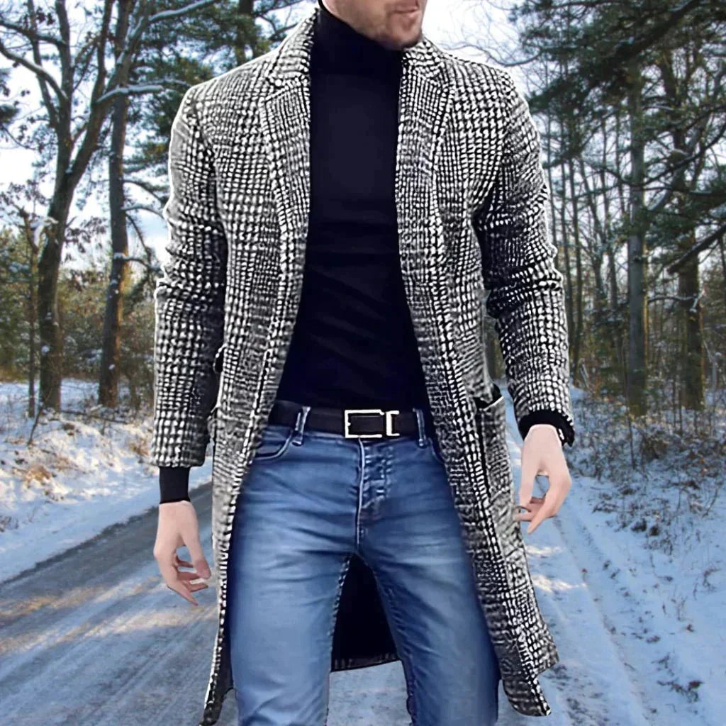 Chaqueta Cuadros Hombre Cazadora Corta