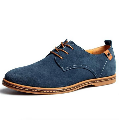 Zapatos de ante para hombre de estilo clásico