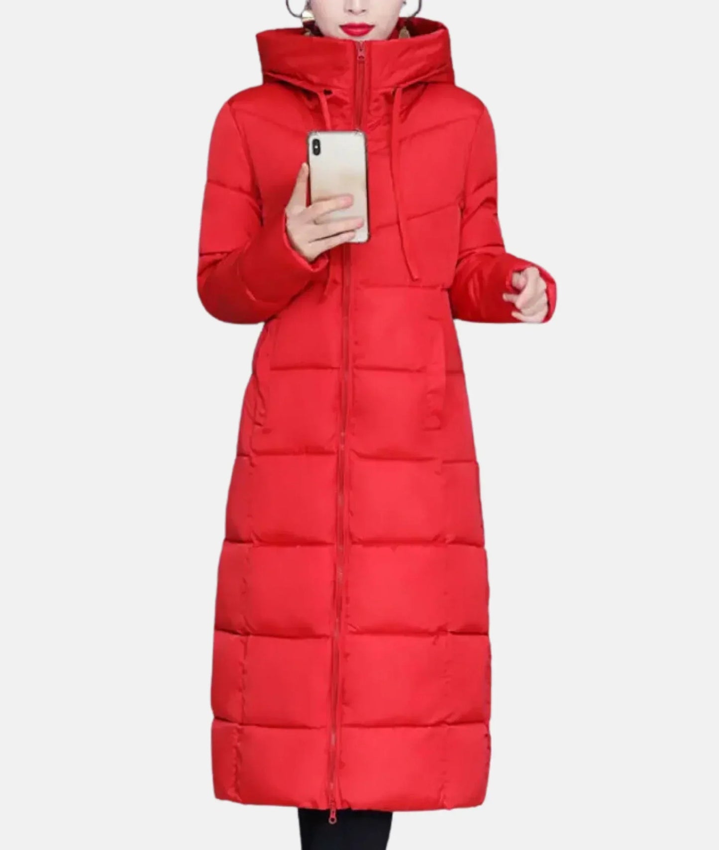 Chaquetón Invierno Mujer Abrigado Largo
