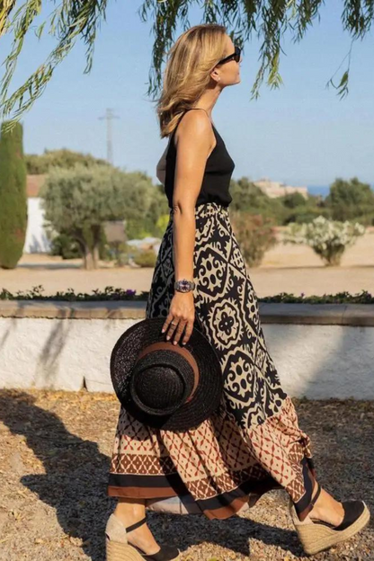 Falda Ligera de Verano con Detalles Florales
