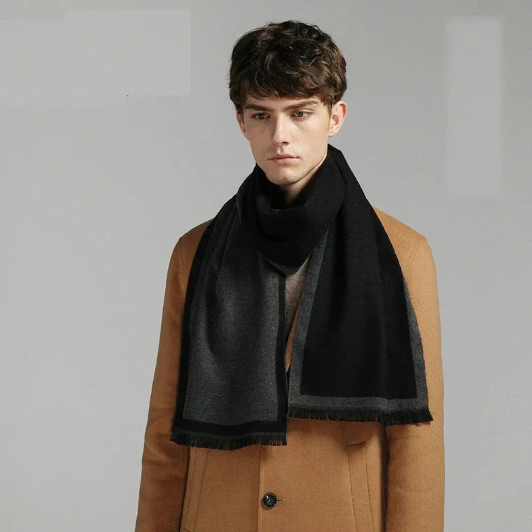 Bufanda de lana cálida para hombre - Vestiria