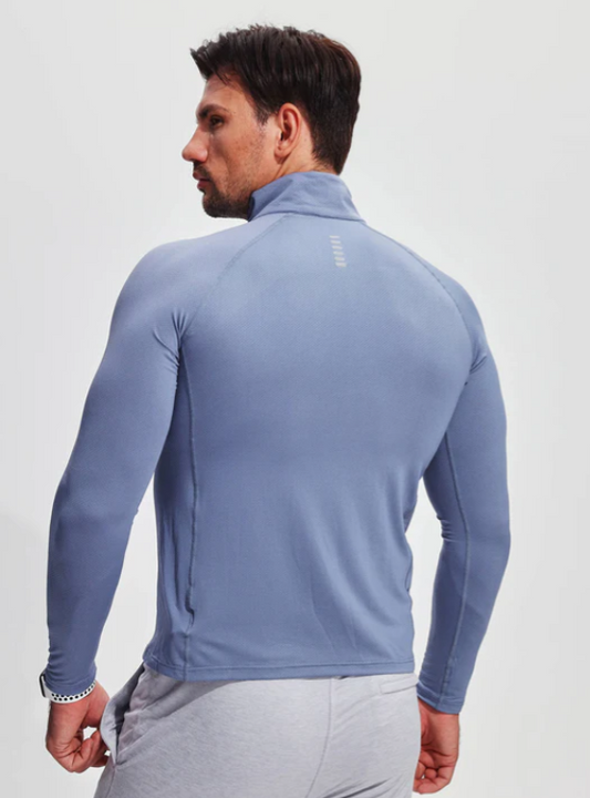 Camisa deportiva hombre con cierre rápido - Vestiria