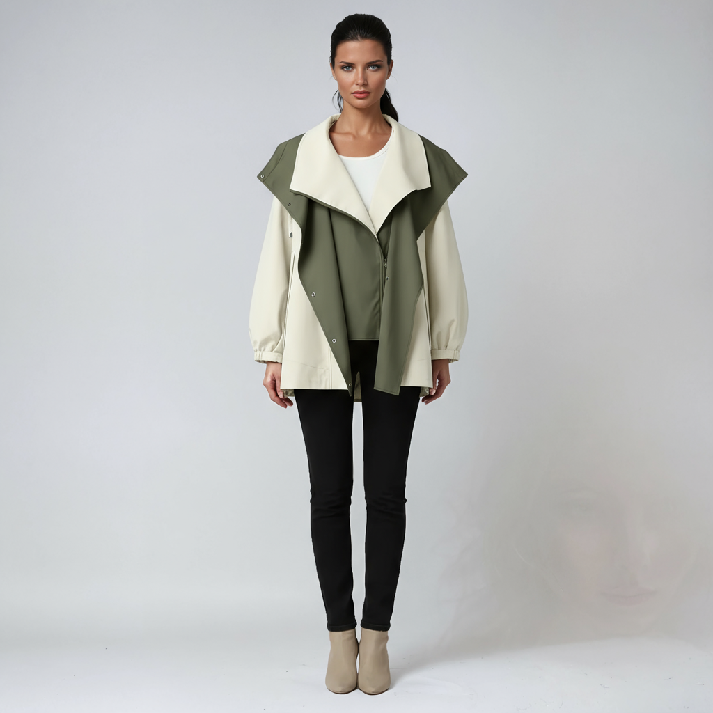 Chubasquero Mujer Impermeable Ligero