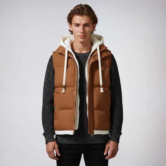 Chaleco Acolchado Puffer Hombre Impermeable - Vestiria